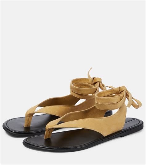 the row thong sandals|the row leather sandals.